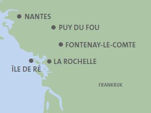 Kaart Nantes